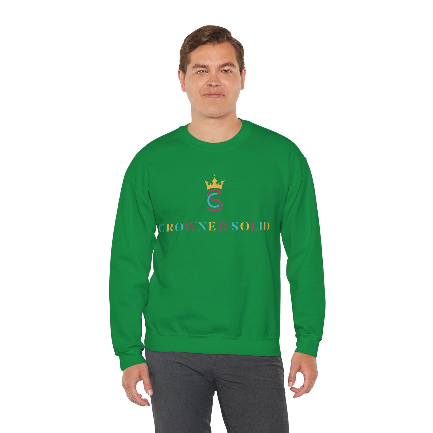 Crowned Solid Sweatshirt