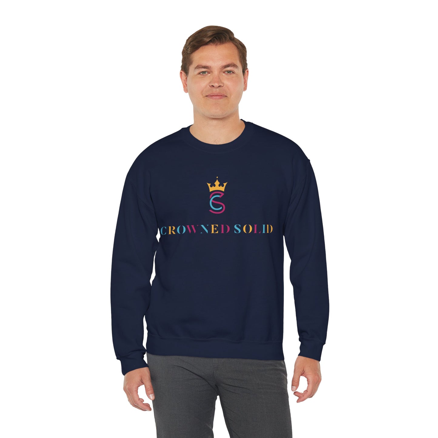 Crowned Solid Sweatshirt