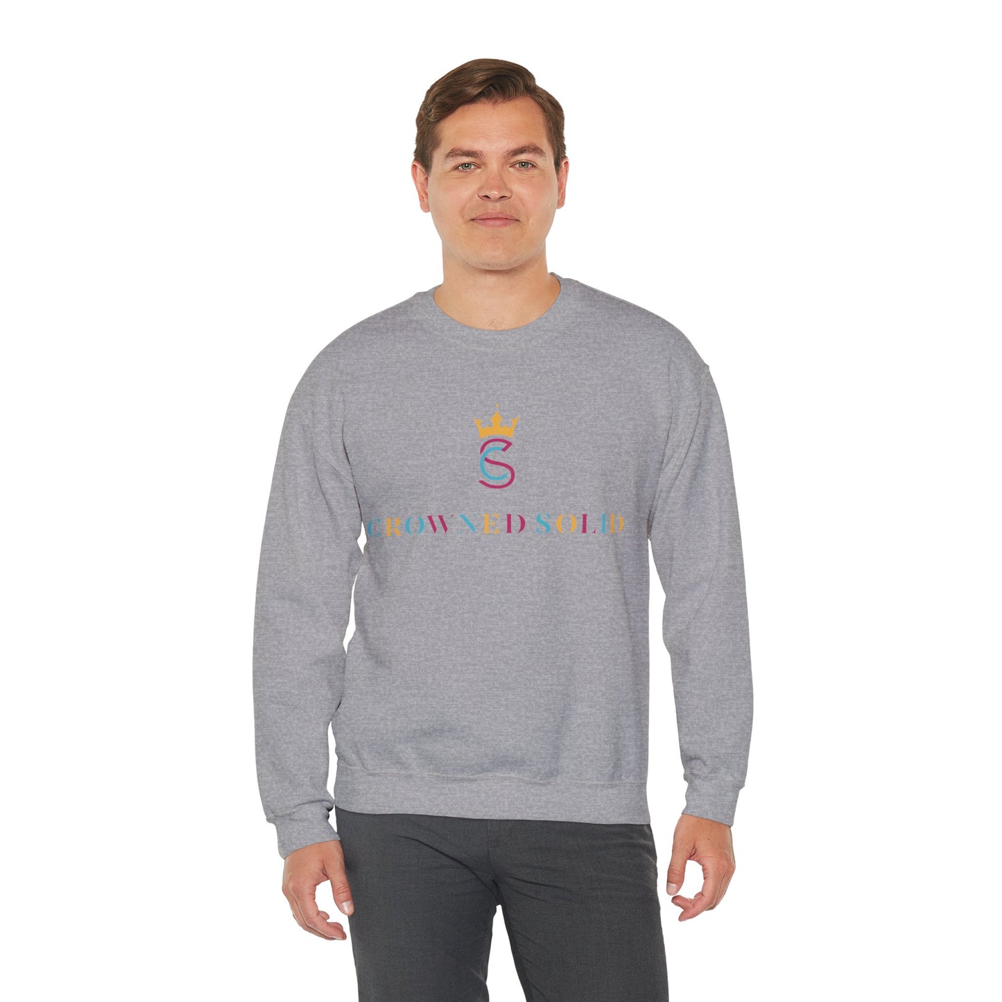 Crowned Solid Sweatshirt