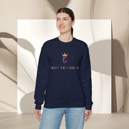 Crowned Solid Sweatshirt