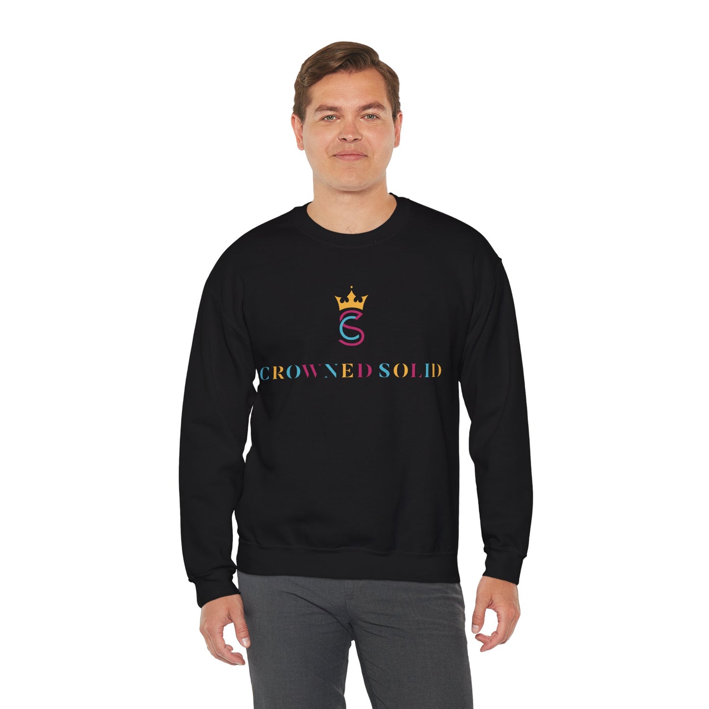 Crowned Solid Sweatshirt