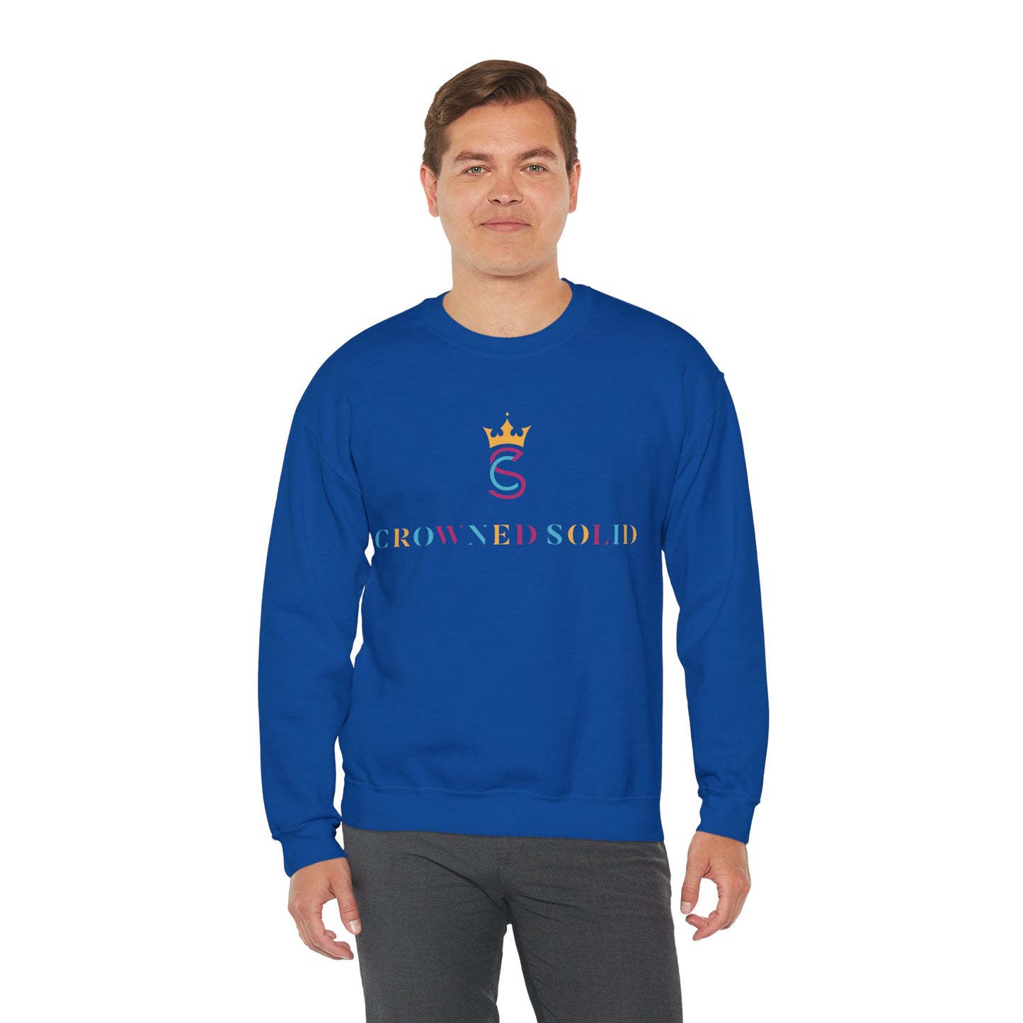 Crowned Solid Sweatshirt