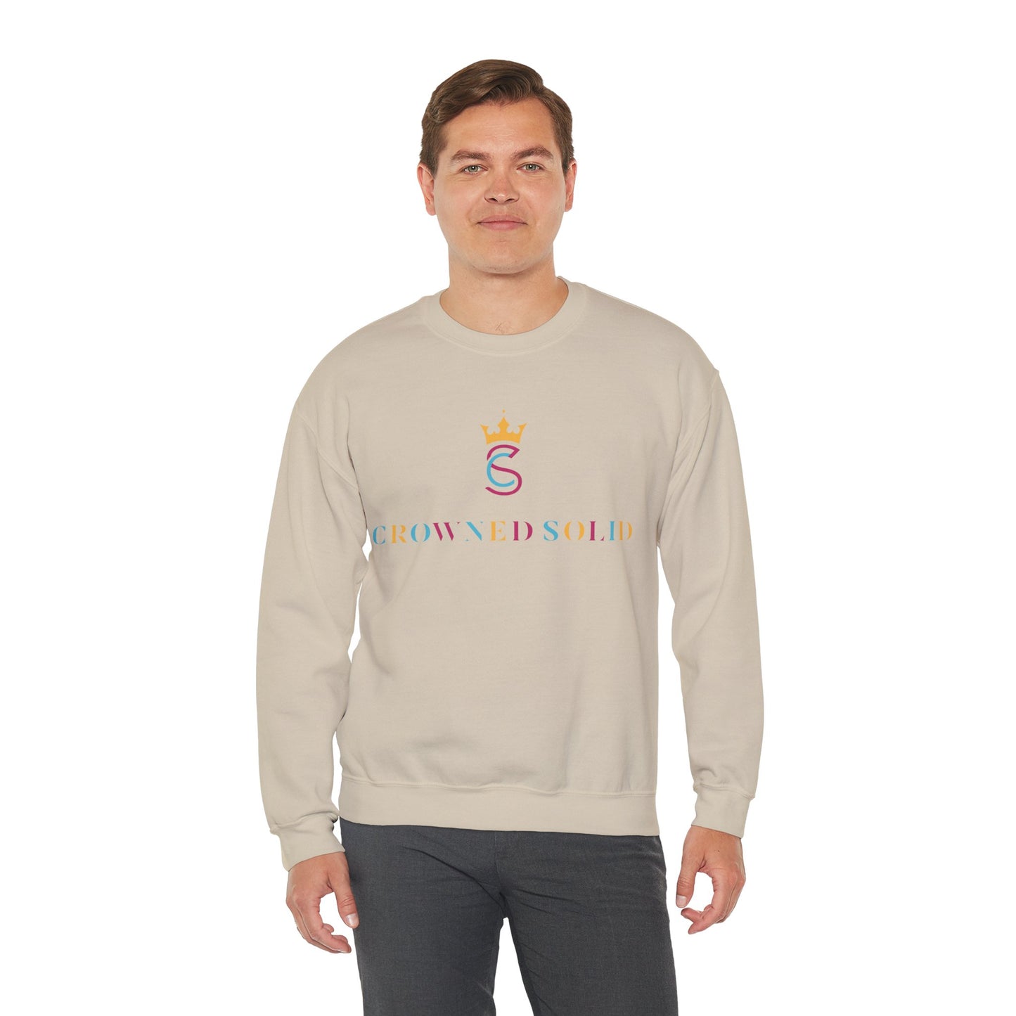 Crowned Solid Sweatshirt